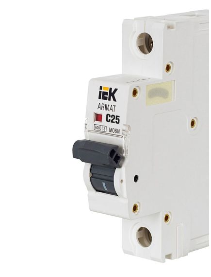 ARMAT Автоматический выключатель M06N-DC 1P C 25А IEK, изображение 13