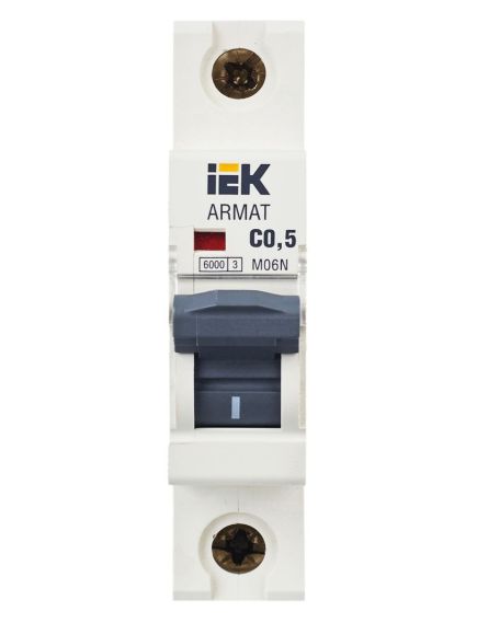 ARMAT Автоматический выключатель M06N-DC 1P C 0,5А IEK, изображение 4