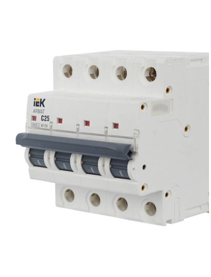 ARMAT Автоматический выключатель M10N 4P C 25А IEK, изображение 10