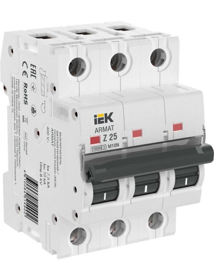 ARMAT Автоматический выключатель M10N 3P Z 25А IEK