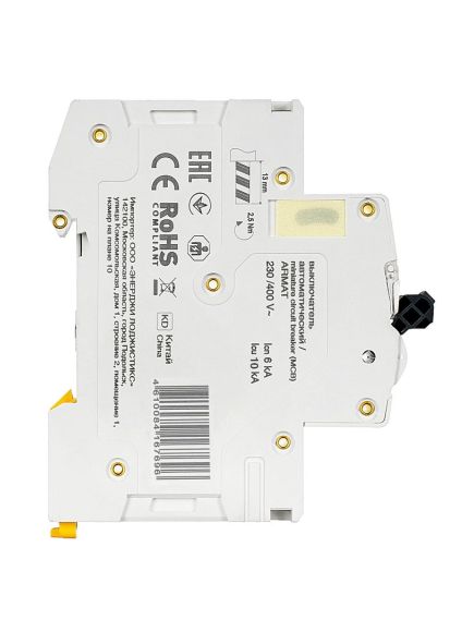 ARMAT Автоматический выключатель M10N 3P B 25А IEK, изображение 7