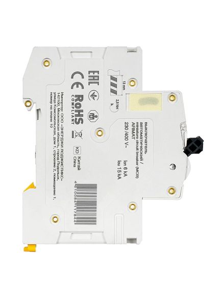 ARMAT Автоматический выключатель M10N 3P C 16А IEK, изображение 5