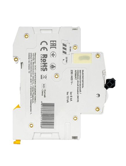 ARMAT Автоматический выключатель M10N 3P C 63А IEK, изображение 3