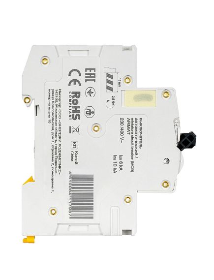 ARMAT Автоматический выключатель M10N 3P C 50А IEK, изображение 3