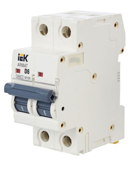 ARMAT Автоматический выключатель M10N 2P K 3А IEK, изображение 5
