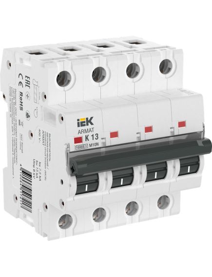 ARMAT Автоматический выключатель M10N 4P K 13А IEK
