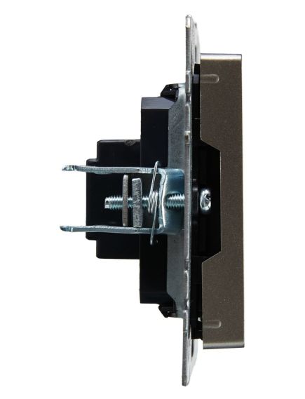 BRITE Розетка HDMI РHDMI-0-БрС сталь IEK, изображение 2