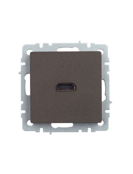 BRITE Розетка HDMI РHDMI-0-БрТБ темная бронза IEK, изображение 5