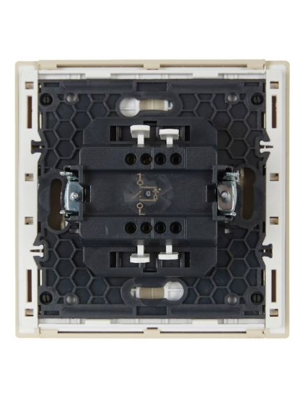 FORTE&PIANO Выключатель 1-клавишный с индикацией 10А FP402 ваниль IEK, изображение 6