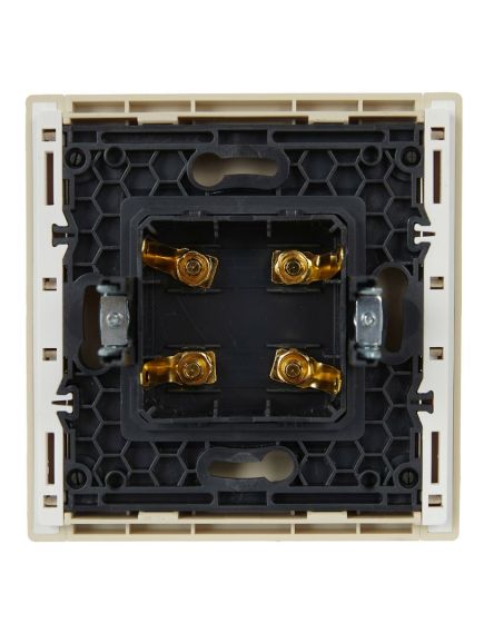 FORTE&PIANO Аудиорозетка 4-местная FP439 ваниль IEK, изображение 6
