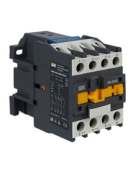 Контактор КМИ-22510 25А 230В/АС3 1NO IEK, изображение 7