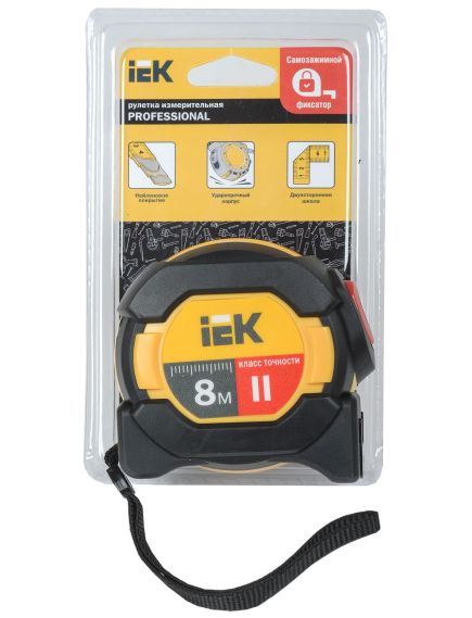 Рулетка измерительная Professional 8м IEK, изображение 3