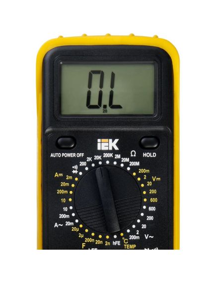 Мультиметр цифровой Professional MY62 IEK, изображение 8
