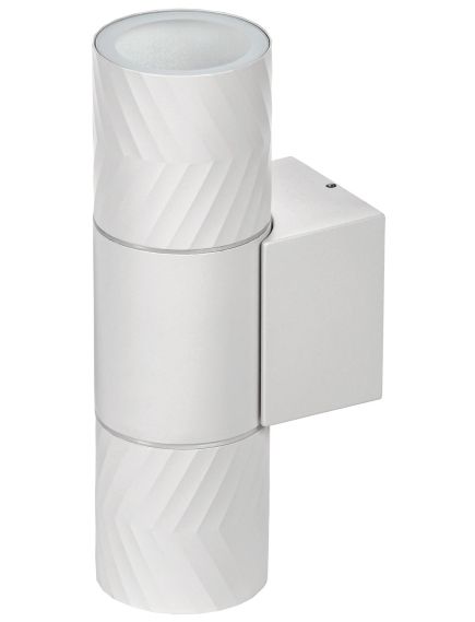 LIGHTING Светильник уличный 5108 настенный под лампу 2хGU10 IP65 белый IEK