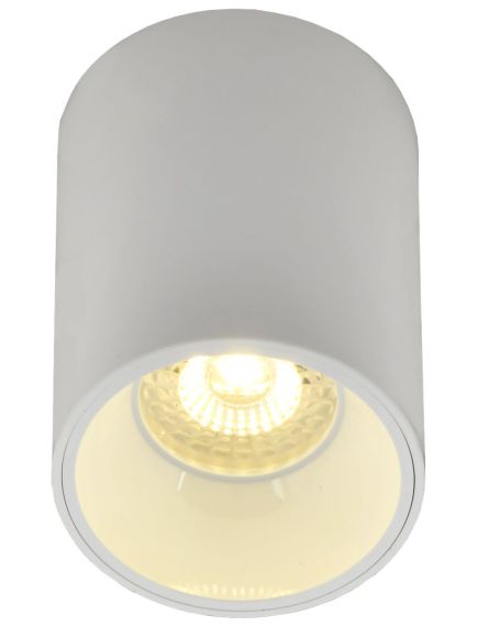 LIGHTING Светильник 4111 накладной потолочный под лампу GU10 белый пластик IEK, изображение 5