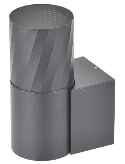 LIGHTING Светильник уличный 5220 настенный под лампу GU10 IP65 серый IEK