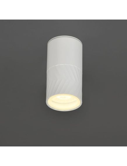 LIGHTING Светильник уличный 5110 потолочный под лампу GU10 IP65 белый IEK, изображение 3
