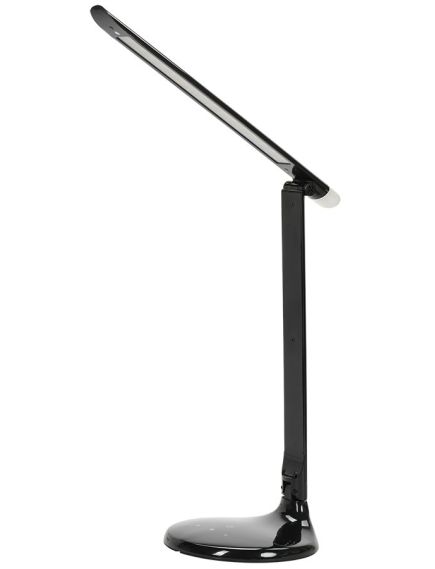 LIGHTING Светильник светодиодный настольный 2013 9Вт на подставке диммер ночник черный IEK