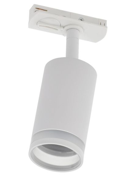 LIGHTING Светильник 4116 декоративный трековый поворотный под лампу GU10 белый IEK