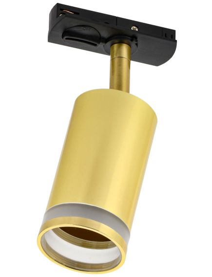 LIGHTING Светильник 4116 декоративный трековый поворотный под лампу GU10 золото IEK