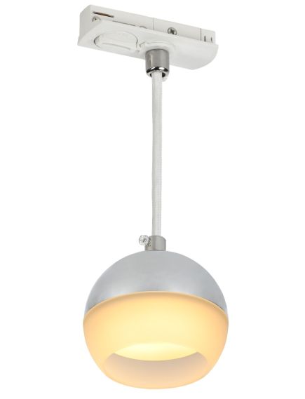 LIGHTING Светильник 4119 декоративный трековый подвесной под лампу GX53 хром IEK, изображение 3