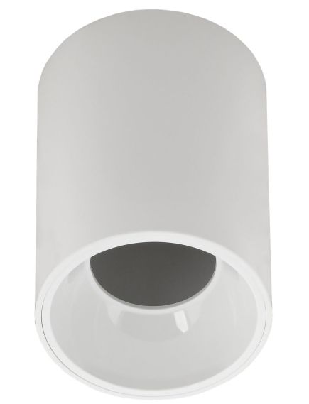 LIGHTING Светильник 4111 накладной потолочный под лампу GU10 белый пластик IEK