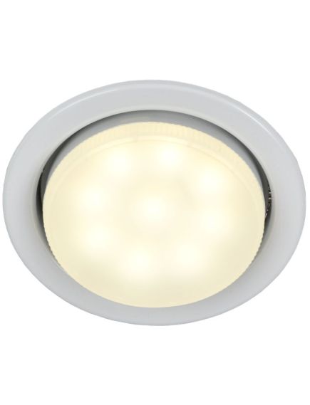 LIGHTING Светильник 4114 встраиваемый под лампу GX53 белый IEK, изображение 3