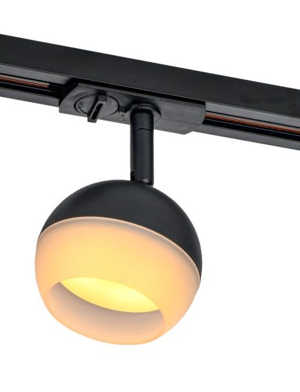 LIGHTING Светильник 4118 декоративный трековый поворотный под лампу GX53 черный IEK, изображение 3