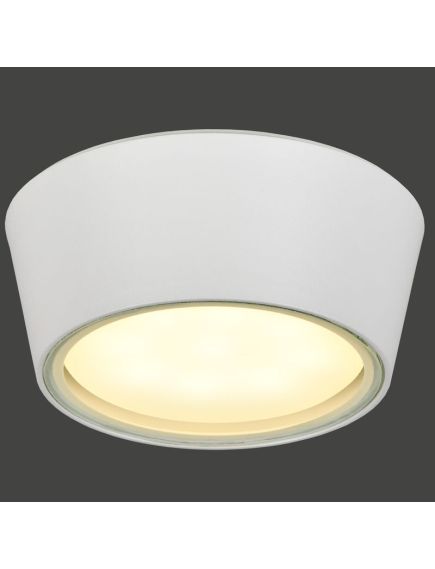LIGHTING Светильник уличный 5104 потолочный под лампу GX53 IP65 белый IEK, изображение 3
