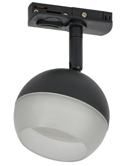 LIGHTING Светильник 4118 декоративный трековый поворотный под лампу GX53 черный IEK