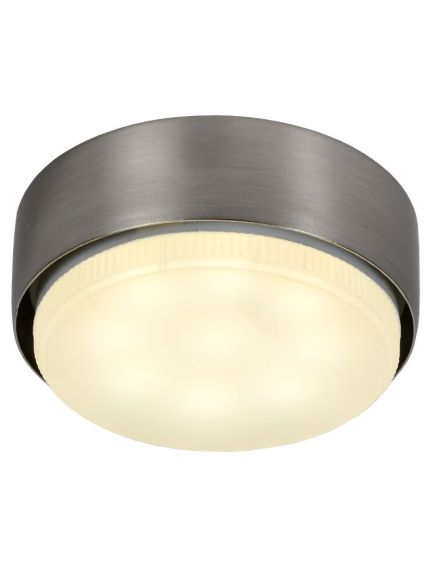 LIGHTING Светильник 4113 накладной под лампу GX53 хром матовый IEK, изображение 5