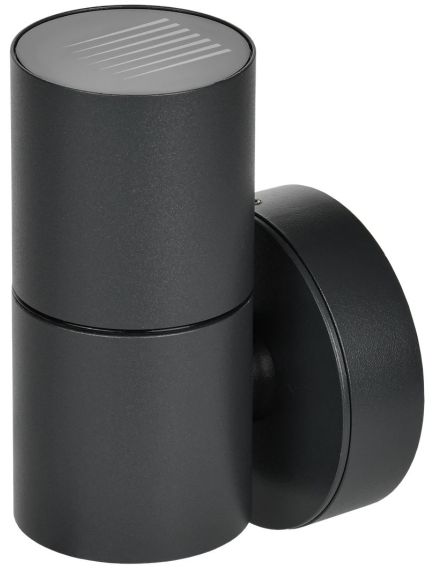 LIGHTING Светильник уличный 5112 настенный под лампу GU10 IP65 черный IEK