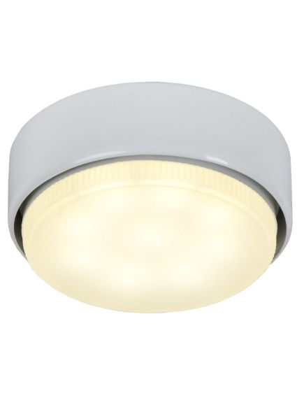 LIGHTING Светильник 4113 накладной под лампу GX53 белый IEK, изображение 4