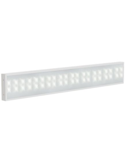 LIGHTING PRO Светильник светодиодный ДВО 1031 45Вт 5000К IP40 1195х180мм призма IEK, изображение 5