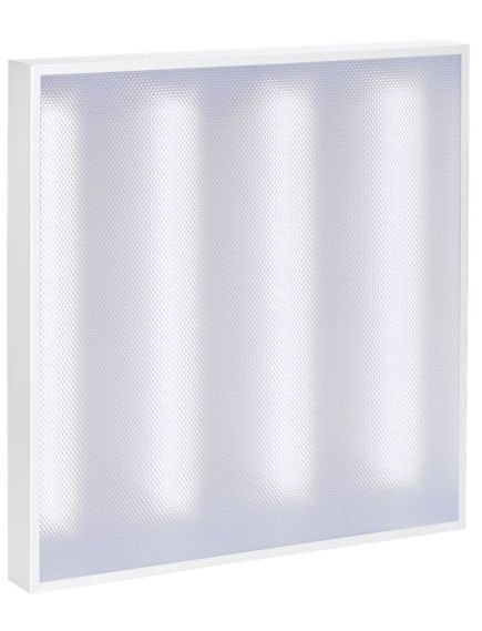 LIGHTING PRO Светильник светодиодный ДВО 2001D 40Вт 6500К IP40 588х588мм Грильято призма Dali IEK, изображение 6