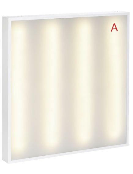 LIGHTING PRO Светильник светодиодный ДВО 2001A 45Вт 4000К IP40 588х588мм Грильято опал БАП 3ч IEK, изображение 6