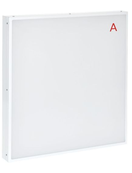 LIGHTING PRO Светильник светодиодный ДВО 1201A 45Вт 3000К IP54 595х595мм опал БАП 3ч IEK