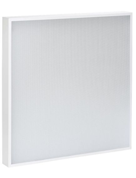 LIGHTING PRO Светильник светодиодный ДВО 2001D 40Вт 4000К IP40 588х588мм Грильято микропризма Dali IEK
