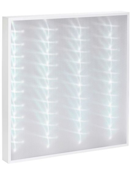 LIGHTING PRO Светильник светодиодный ДВО 2001D 40Вт 5000К IP40 588х588мм Грильято микропризма Dali IEK, изображение 6