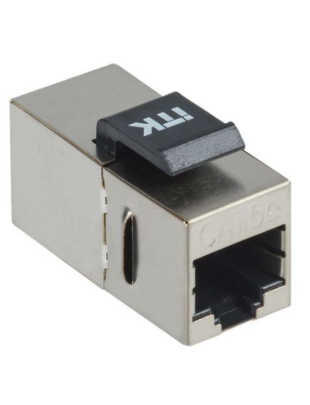 ITK Проходной адаптер кат. 5E FTP RJ45-RJ45 Keystone Jack