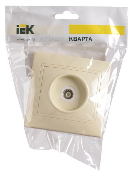 OKTAVA Розетка 1-местная TV для открытой установки РТВ20-ОС сосна IEK, изображение 4