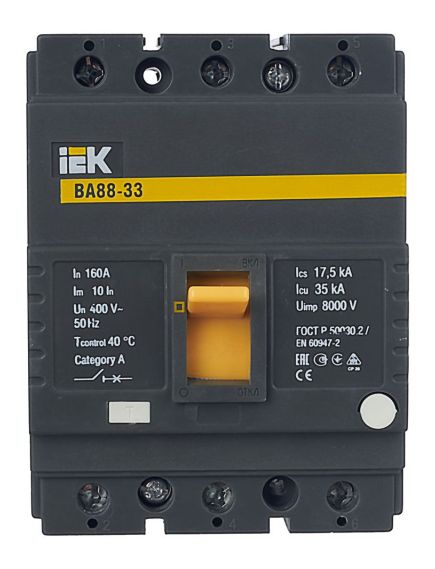 Наконечники для ВА88-33 160А 3Р (6шт/компл) IEK, 20 image