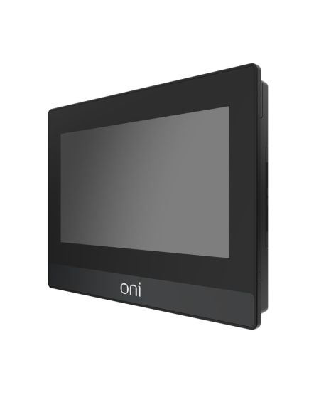 Графическая сенсорная панель оператора  ETG серии ONI. Экран 9,7” TFT LCD. Цветопередача 24 бит. Разрешение экрана 1024×768. Яркость 350 cd/m2. Время работы дисплея 50 000 часов. ЦПУ 600MHz ARM Cortex-A8.  Память 128M ПЗУ ＋128M ОЗУ. RTC. 10M/100M Ethernet, изображение 8