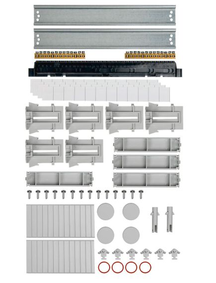 TEKFOR Корпус пластиковый КМПн-36 IP65 серая непрозрачная дверь IEK, изображение 4