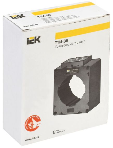 Трансформатор тока ТТИ-85 750/5А 15ВА 0,5 IEK, 2 image