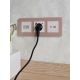 BRITE Розетка USB A+C 18Вт РЮ11-1-БрЖ жемчуг IEK, изображение 4
