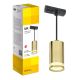 LIGHTING Светильник 4117 декоративный трековый подвесной под лампу GU10 золото IEK, изображение 2