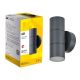 LIGHTING Светильник уличный 5204 потолочный под лампу GX53 IP65 белый IEK, изображение 4