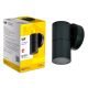 LIGHTING Светильник уличный 5112 настенный под лампу GU10 IP65 черный IEK, изображение 2